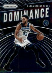 Karl Anthony Towns #15 Basketball Cards 2019 Panini Prizm Dominance Prices