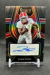 Zamir White [Black] #RS-ZWH Football Cards 2022 Panini Select Draft Picks Rookie SIgnatures Prices