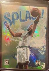 Jayson Tatum [Lime Green] Basketball Cards 2021 Panini Donruss Optic Splash Prices