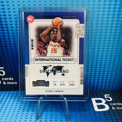 Clint Capela #11 Basketball Cards 2021 Panini Contenders International Ticket Prices