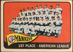 Yankees Team #513 Baseball Cards 1965 Topps Prices