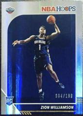 Zion Williamson [Silver] #258 Basketball Cards 2019 Panini Hoops Prices