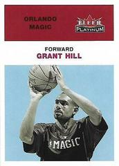 Grant Hill Basketball Cards 2001 Fleer Platinum Prices