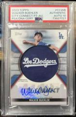 Walker Buehler #CCA-WB Baseball Cards 2023 Topps City Connect Commemorative Patch Autographs Prices