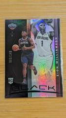 Zion Williamson [SP Holo Gold] #66 Basketball Cards 2019 Panini Black Prices