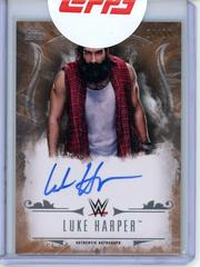 Luke Harper [Bronze] Wrestling Cards 2016 Topps WWE Undisputed Autographs Prices