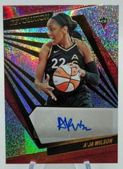 A'ja Wilson #AG-AJW Basketball Cards 2022 Panini Revolution WNBA Autographs Prices