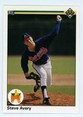 Steve Avery [Star Rookie] Baseball Cards 1990 Upper Deck Prices