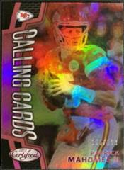 Patrick Mahomes II [Pink] #CALL-8 Football Cards 2023 Panini Certified Calling Prices