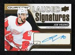 Joe Veleno [Gold] Hockey Cards 2021 Upper Deck Ovation Lauded Signatures Prices