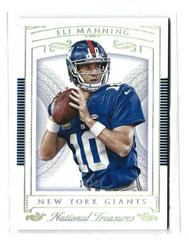 Eli Manning [Holo Silver] #52 Football Cards 2015 Panini National Treasures Prices