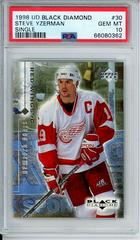 Steve Yzerman [Single] #30 Hockey Cards 1998 Upper Deck Black Diamond Prices