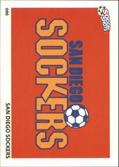 San Diego Sockers LOGO #90 Soccer Cards 1991 Soccer Shots MSL Prices
