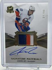 Anders Lee Hockey Cards 2020 Upper Deck The Cup Signature Materials Prices