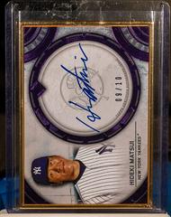 Hideki Matsui [Purple] #TCA-HM Baseball Cards 2022 Topps Transcendent Collection Autographs Prices