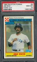 Jim Rice #9 Baseball Cards 1984 Ralston Purina Prices