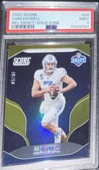 Sam Howell [Gold Zone] #D4 Football Cards 2022 Panini Score NFL Draft Prices