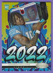 Jameson Williams [Gold] Football Cards 2022 Panini Certified 2022 Prices
