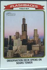 Sears Tower #NF-1 Baseball Cards 2023 Topps Heritage News Flashbacks Prices