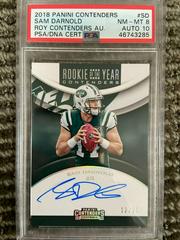 Sam Darnold [Autograph] Football Cards 2018 Panini Contenders Rookie of the Year Prices