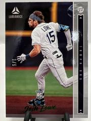 Josh Lowe [Green] #13 Baseball Cards 2022 Panini Chronicles Luminance Prices