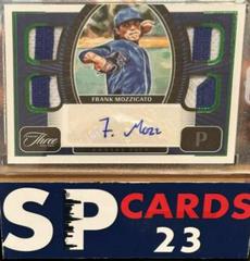 Frank Mozzicato [Emerald] #QJA-FM Baseball Cards 2022 Panini Three and Two Quad Jersey Autographs Prices