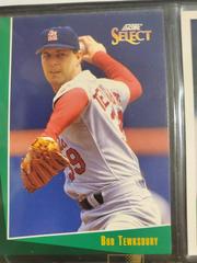 Bob Tewksbury #107 Baseball Cards 1993 Score Select Prices
