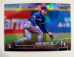 Bobby Witt Jr. [Chrome Refractor] #2 Baseball Cards 2022 Stadium Club Prices