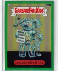 Cracked CRYSTAL [Green] #221a 2023 Garbage Pail Kids Chrome Prices