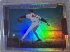 Pedro Martinez [Red] #MO7 Baseball Cards 2023 Panini Three and Two Moments Prices