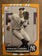 Oswaldo Cabrera [Electric Orange] #5 Baseball Cards 2023 Topps Big League Prices