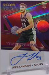 Jock Landale [Red] Basketball Cards 2021 Panini Recon True Potential Signatures Prices