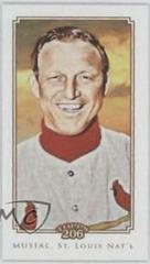 Stan Musial [Mini American Caramel] #26 Baseball Cards 2010 Topps 206 Prices