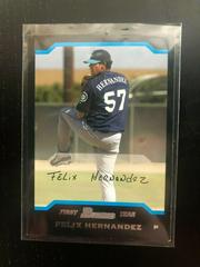 Felix Hernandez Baseball Cards 2004 Bowman Prices