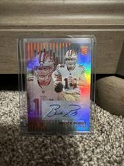 Brock Purdy [Orange] #RS-BP Football Cards 2022 Panini Illusions Rookie Signs Prices