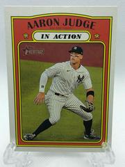 Aaron Judge Baseball Cards 2021 Topps Heritage Prices