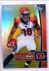 A.J. Green [Gold Refractor] #72 Football Cards 2012 Topps Finest Prices
