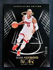 Bam Adebayo [Holo Gold] #6 Basketball Cards 2019 Panini Noir Prices