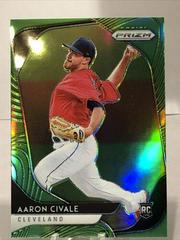 Aaron Civale [Green Prizm] #211 Baseball Cards 2020 Panini Prizm Prices