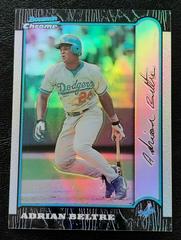 Adrian Beltre [Refractor] #219 Baseball Cards 1999 Bowman Chrome Prices