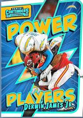 Derwin James Jr. [Platinum] #PWR-DJA Football Cards 2022 Panini Contenders Power Players Prices