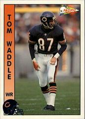 Tom Waddle #37 Football Cards 1992 Pacific Prices