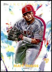 Matt Thaiss [5X7] #2 Baseball Cards 2020 Topps Inception Prices