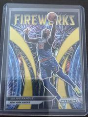 Julius Randle [Gold Prizm] #17 Basketball Cards 2021 Panini Prizm Fireworks Prices