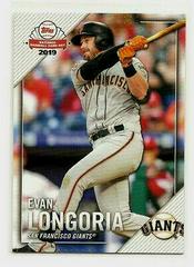 Evan Longoria #24 Baseball Cards 2019 Topps National Baseball Card Day Prices