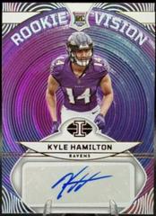 Kyle Hamilton #RVS-KH Football Cards 2022 Panini Illusions Rookie Vision Signatures Prices