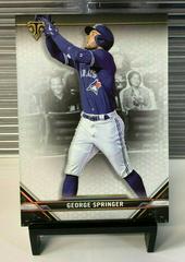 George Springer #27 Baseball Cards 2021 Topps Triple Threads Prices