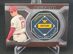 Shohei Ohtani #MVPR-12 Baseball Cards 2022 Topps Japan Edition MVP Patch Relic Prices