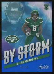 Elijah Moore [Blue] #BST-14 Football Cards 2021 Panini Absolute By Storm Prices