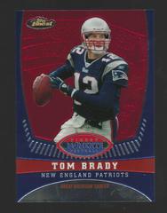 Tom Brady #TB12 Football Cards 2008 Topps Finest Tom Brady Moments Prices